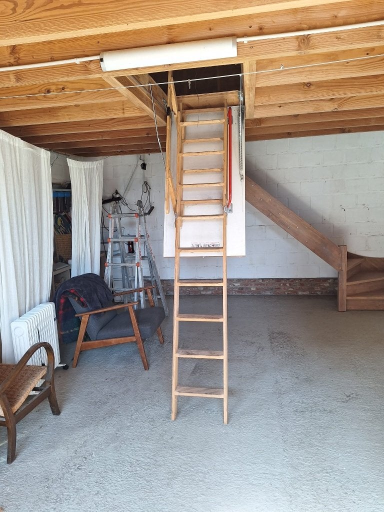Fakro Zoldertrap, Doe-het-zelf en Bouw, Ladders en Trappen, Ophalen, Gebruikt, Ladder, Opvouwbaar of Inschuifbaar