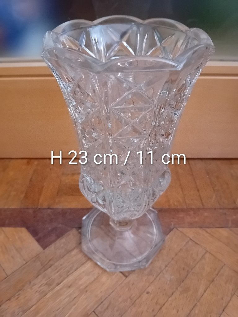Vase sur pied vintage, Enlèvement