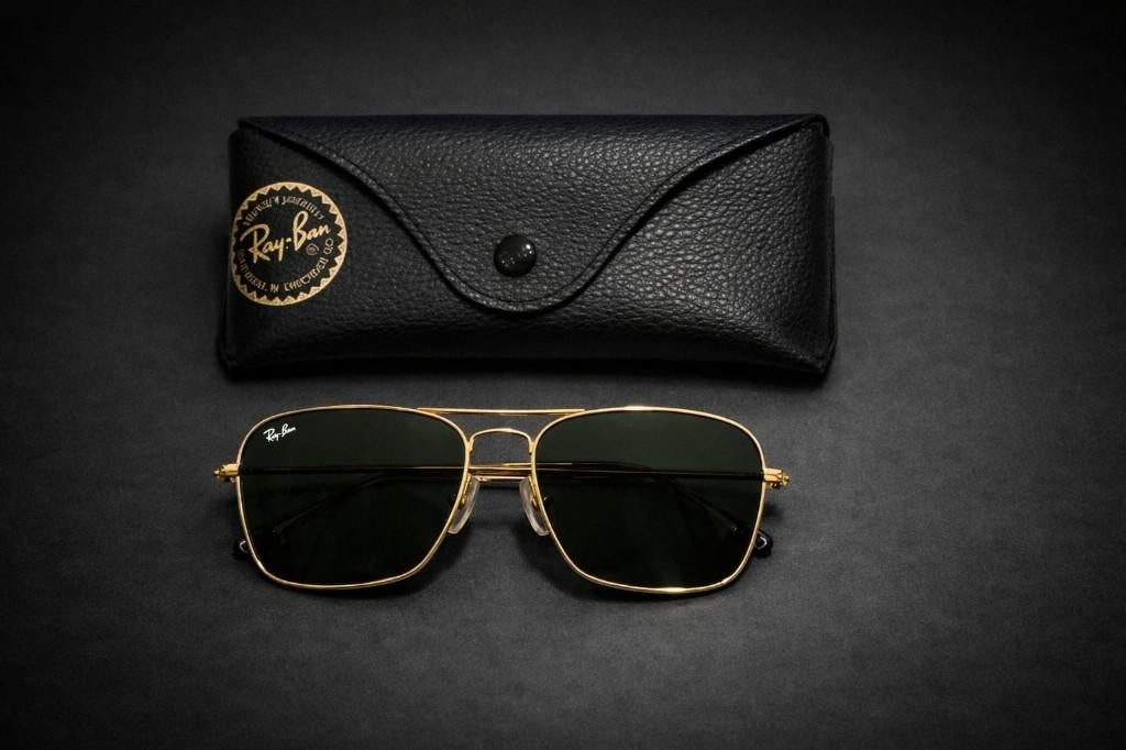 Lunettes de soleil Ray-ban RB 3136 Modèle Caravan, Ophalen of Verzenden, Groen, Zonnebril, Ray-Ban