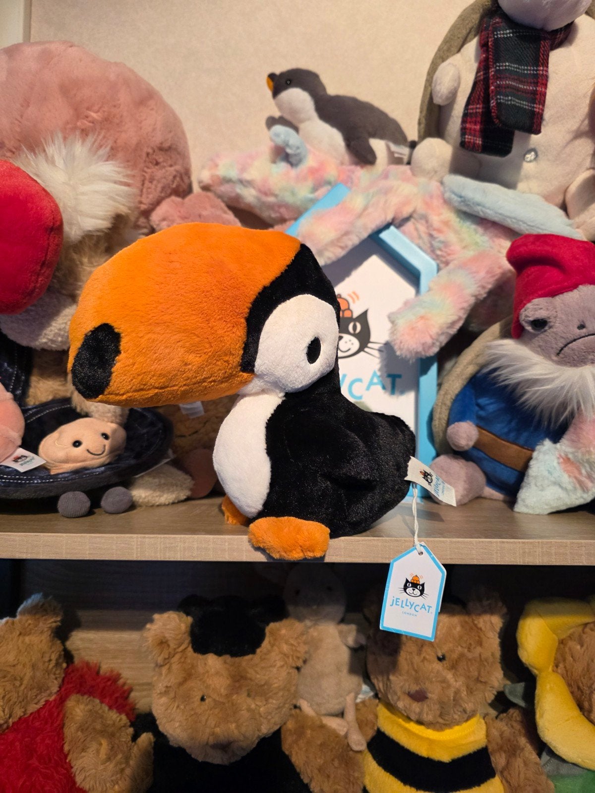 jellycat toucan, Ophalen of Verzenden, Jellycat