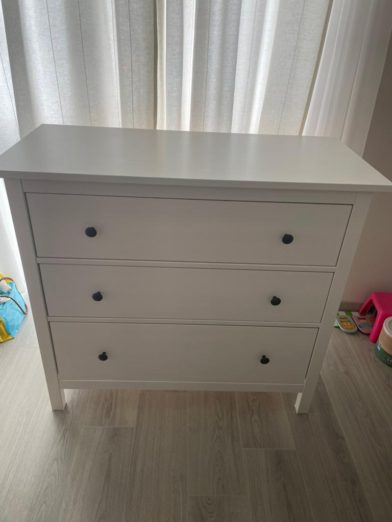 Commode à 3 tiroirs, Ophalen, Zo goed als nieuw
