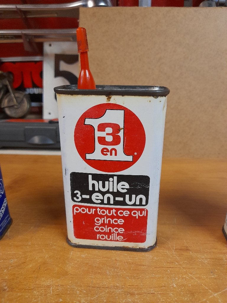 ancienne burette huile vide 3 en un, Enlèvement ou Envoi, Utilisé, Autres types