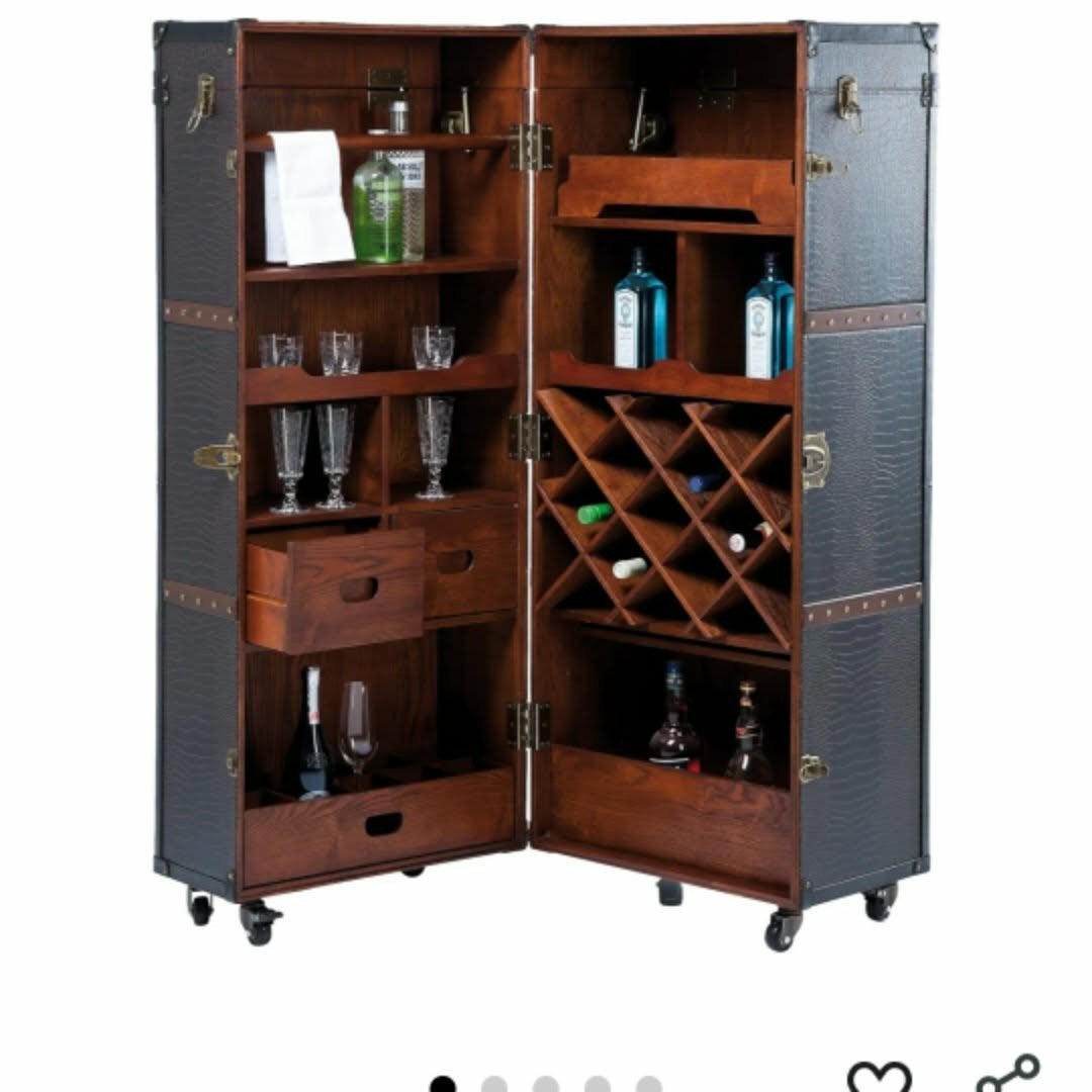 magnifique bar, Enlèvement, Comme neuf, Bois, 25 bouteilles ou plus