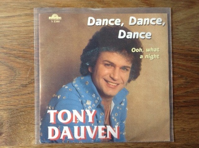 single tony dauven, 7 inch, Ophalen of Verzenden, Pop, Beschermende buitenhoes