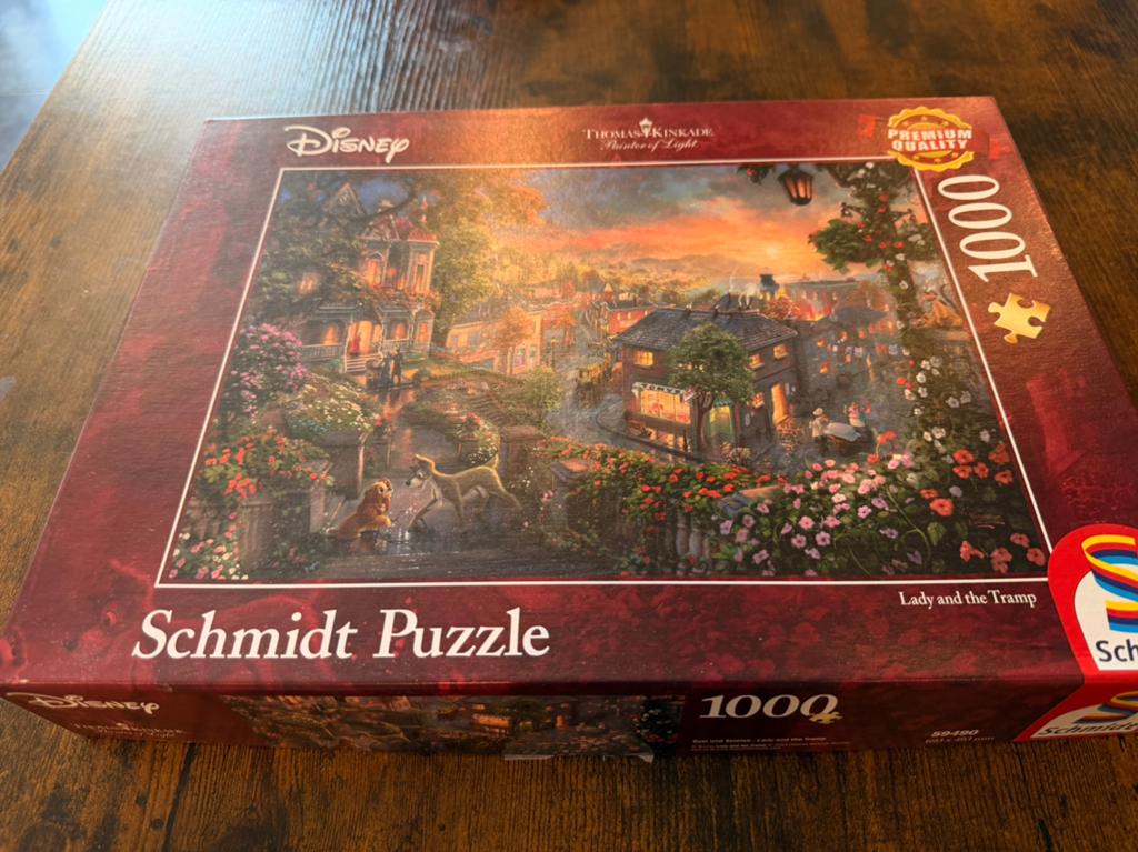 Puzzel 1000st. Schmidt Puzzle, Hobby en Vrije tijd, Ophalen, 500 t/m 1500 stukjes, Zo goed als nieuw, Legpuzzel