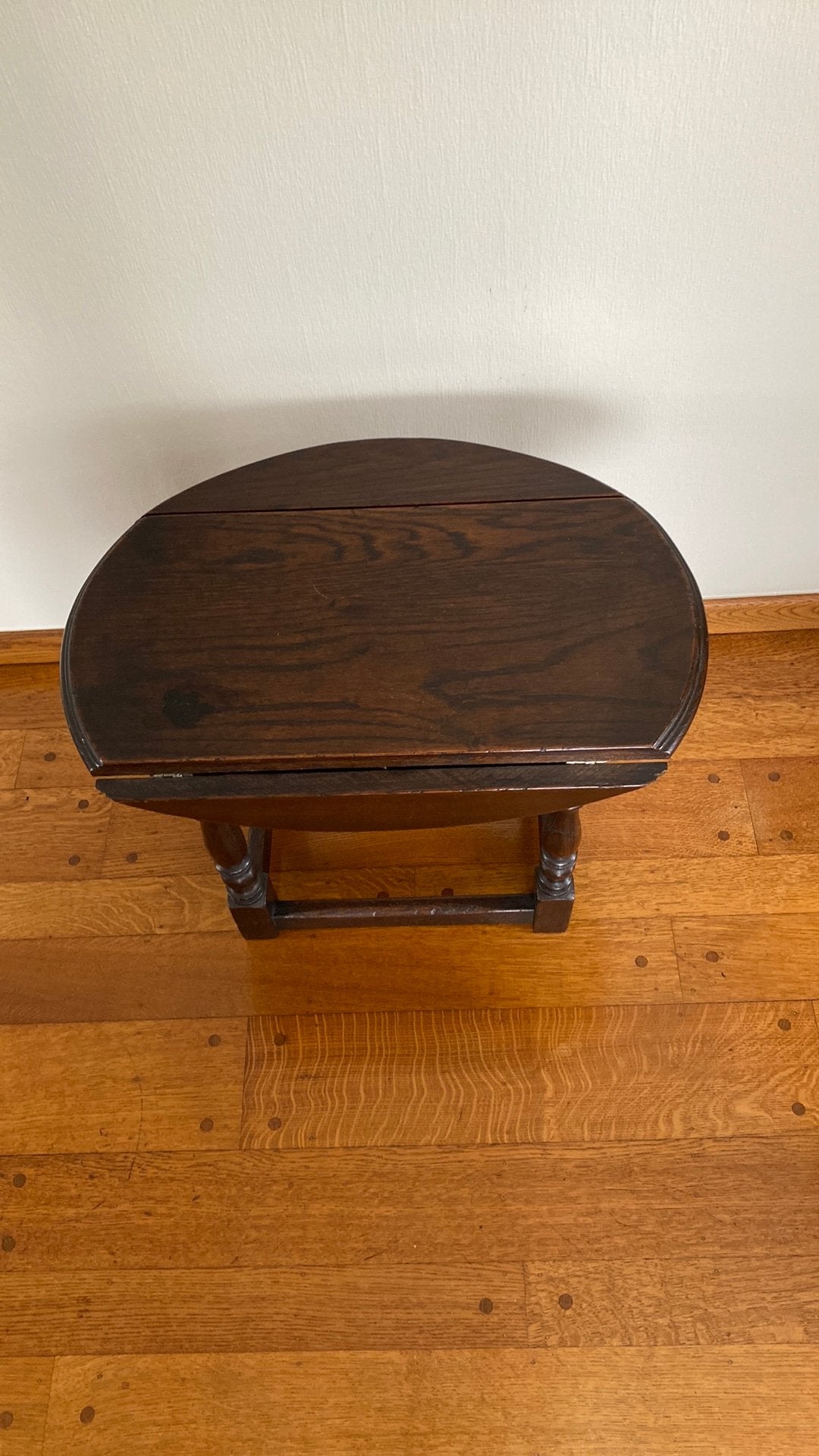 Gateleg table, Huis en Inrichting, Ophalen, Minder dan 50 cm, Rustiek, Eikenhout