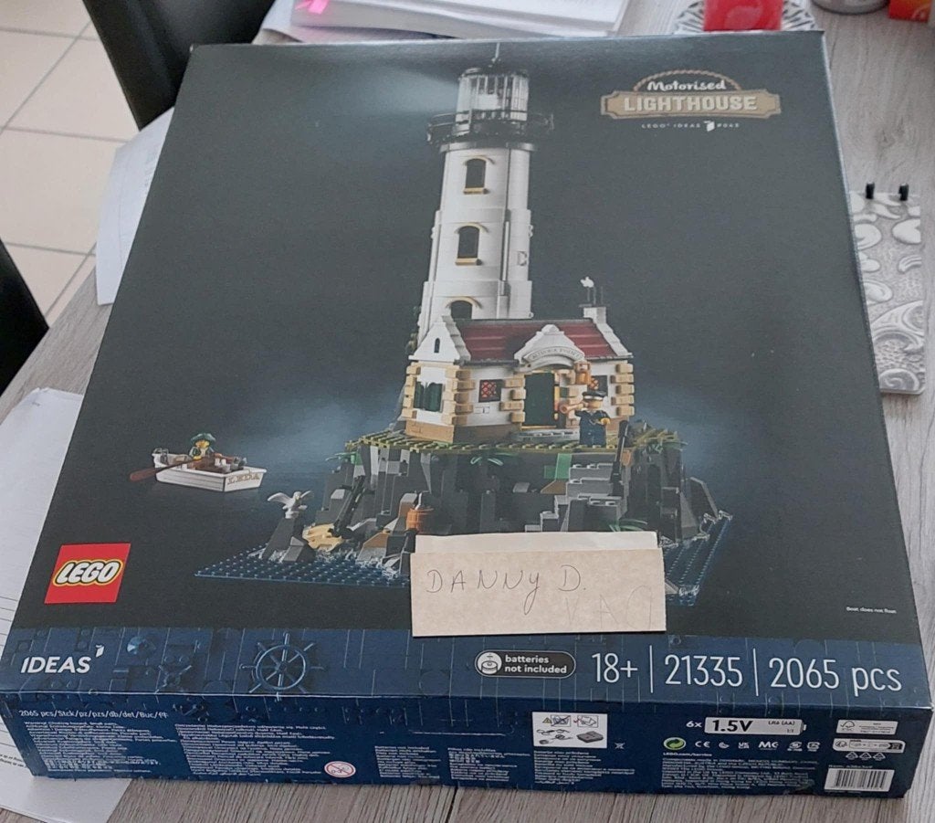 Phare motorisé Lego 21335 (scellé), Neuf, Enlèvement ou Envoi, Lego, Ensemble complet