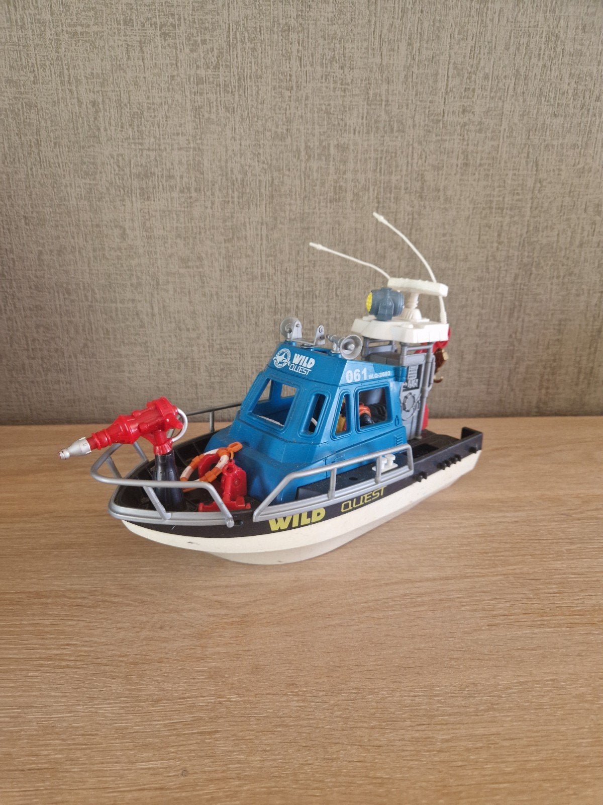 boot met action figure, Ophalen, Gebruikt