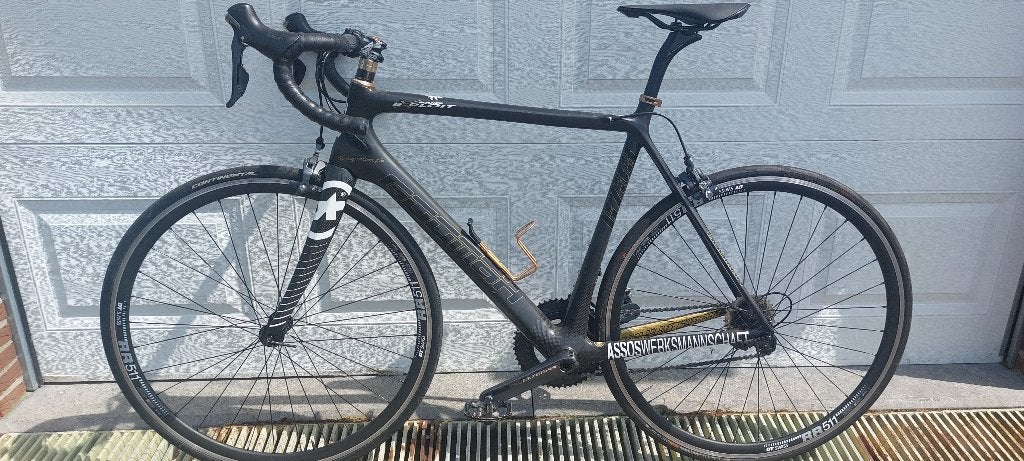Vélo de course en carbone, Vélos & Vélomoteurs, Enlèvement, Comme neuf, Carbone