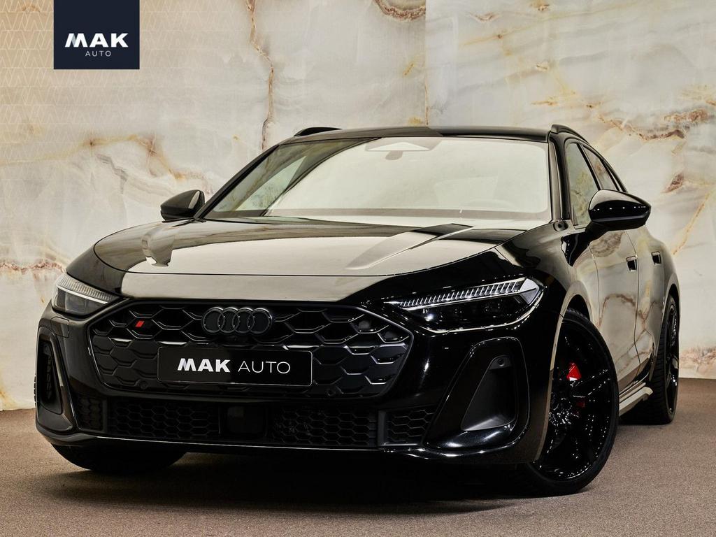 Audi S5 Avant 3.0 TFSI Quattro, 20" ABT, pano, tr.haak, B&O,, Auto's, Audi, Automaat, Zwart, Adaptive Cruise Control, Zwart