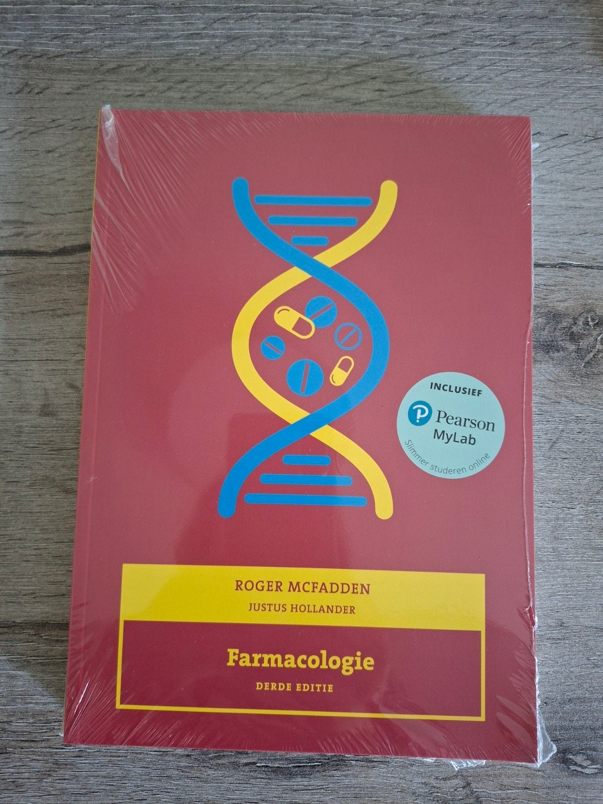 NIEUW: Farmacologie, 3e editie met MyLab NL toegangscode, Ophalen of Verzenden, Nieuw, Overige vakken, Roger McFadden