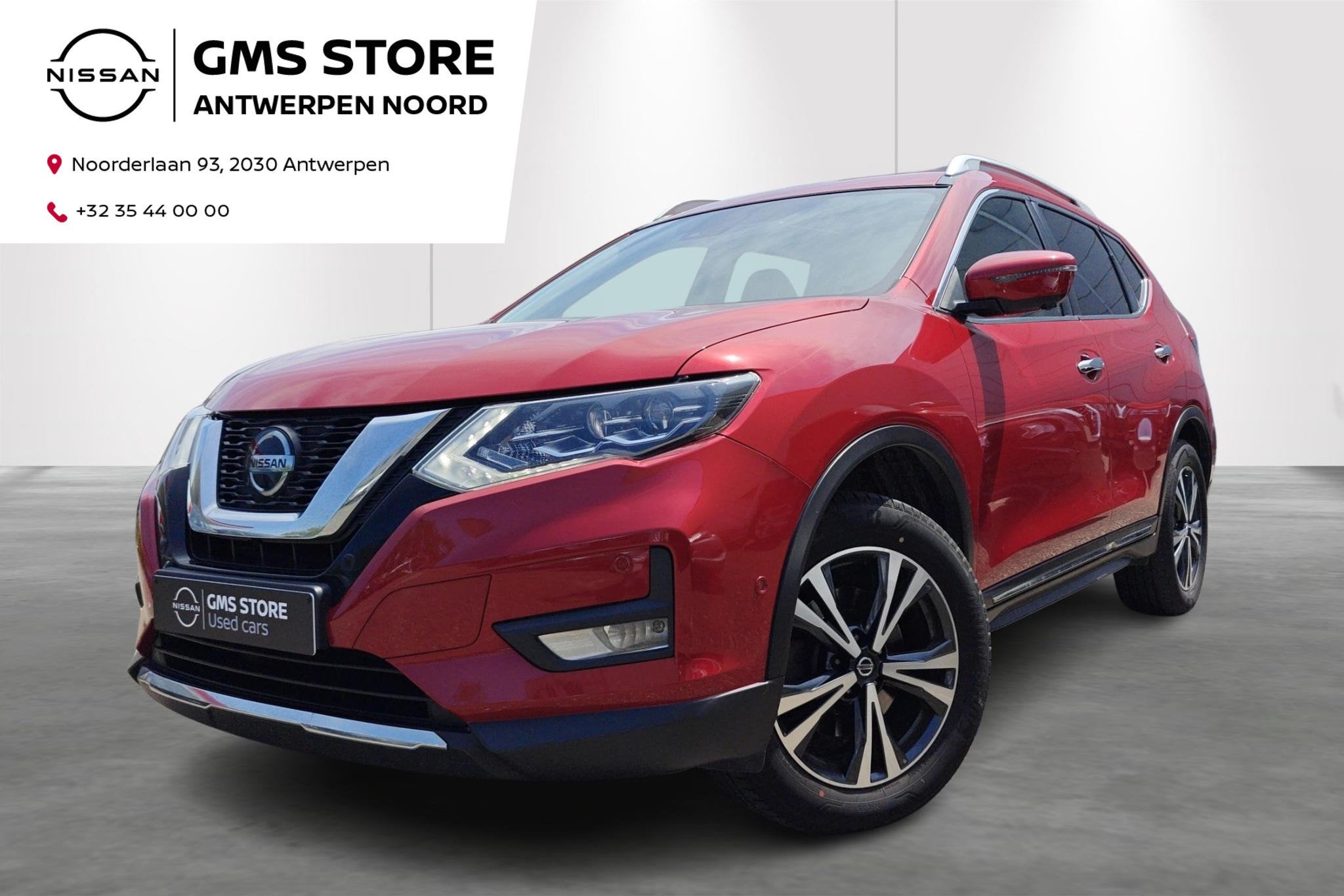 Nissan X-TRAIL DIG-T 160 DCT Tekna 7pl. + Leather - incl 2 j, Auto's, Stof, Gebruikt, 117 kW, 4 cilinders
