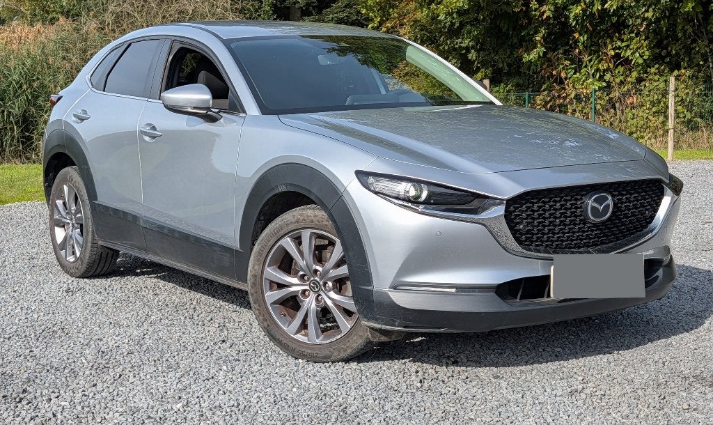 Mazda CX-30 2.0 Skyactiv-G MHE 122 pk | 10/2021, Auto's, 1998 cc, Android Auto, 4 cilinders, Leder en Stof