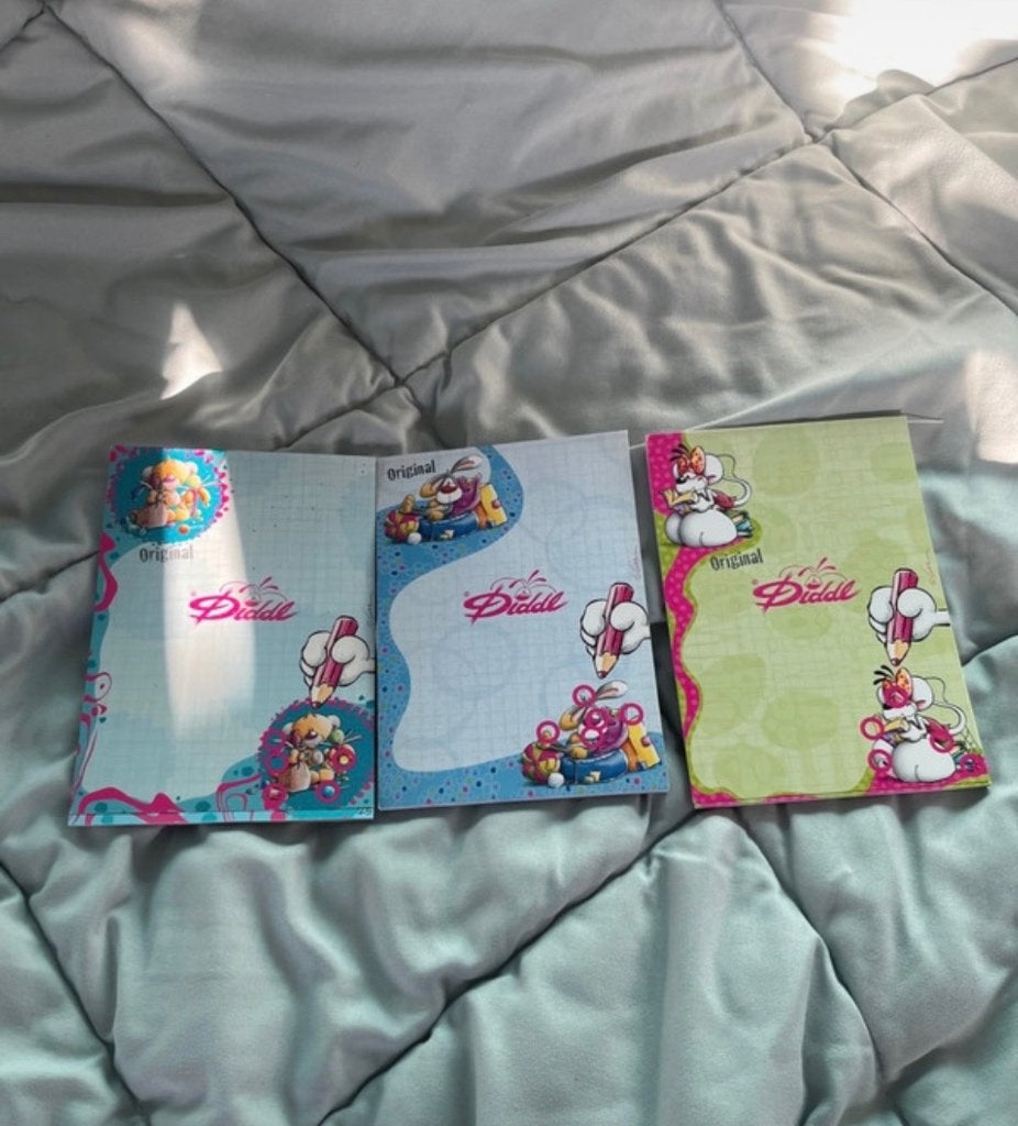 Diddl blaadjes 208, 209, 210, Ophalen, Diddl, Zo goed als nieuw, Papier, Kaart of Schrift