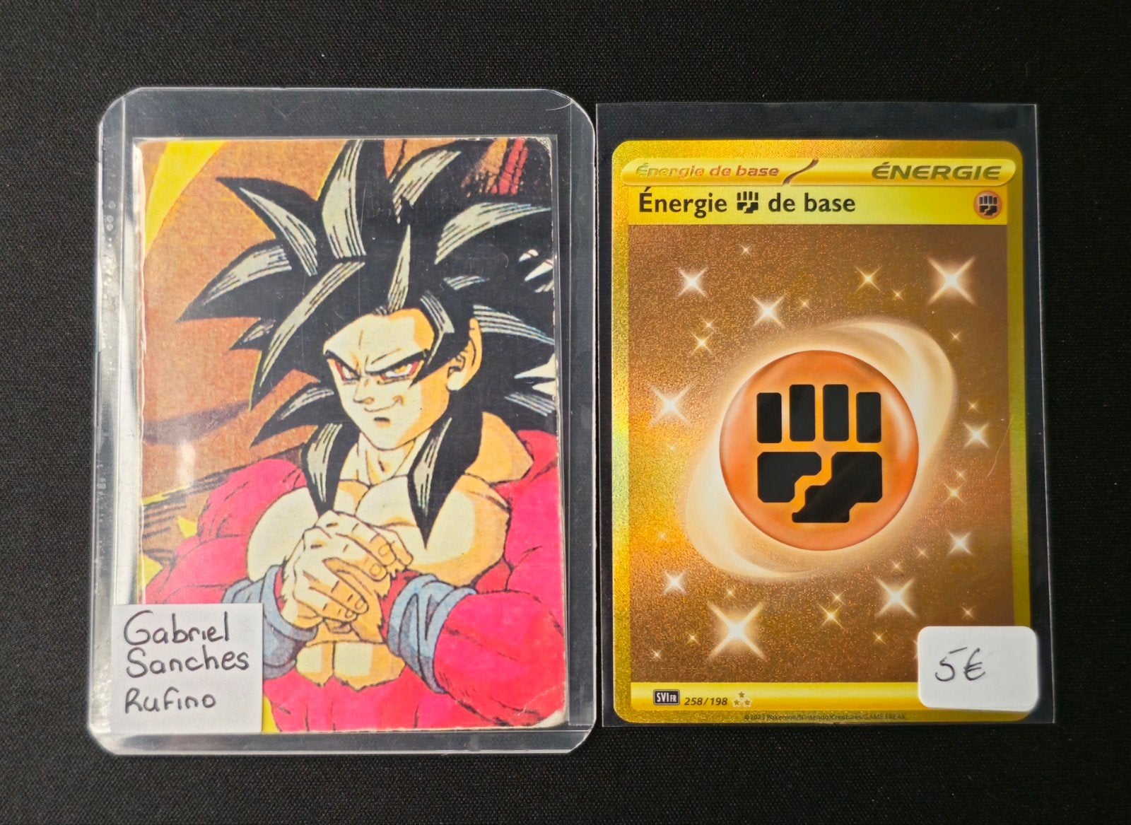 Carte Pokémon Énergie Combat 258/198 – Gold Secret Rare FR, Enlèvement, Neuf, Cartes en vrac, Foil