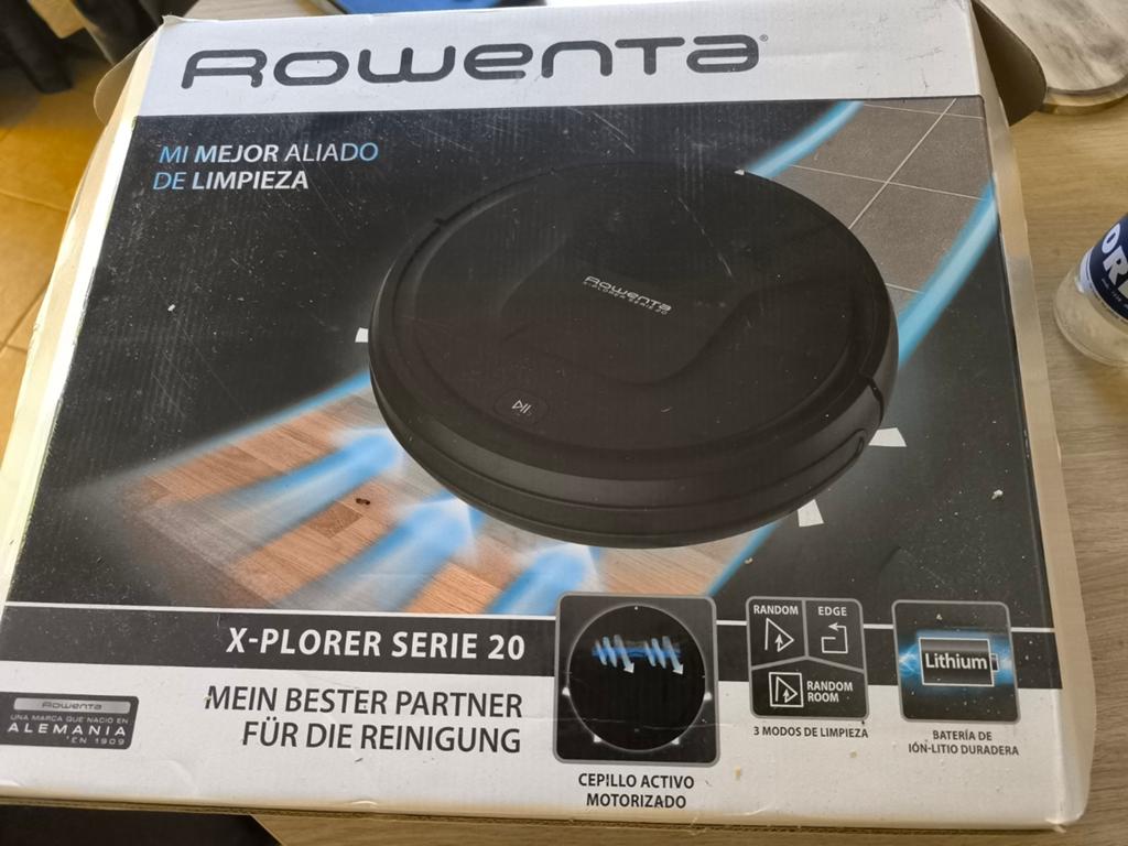 Rowenta Explorer 20, Ophalen, Robotstofzuiger, Rowenta