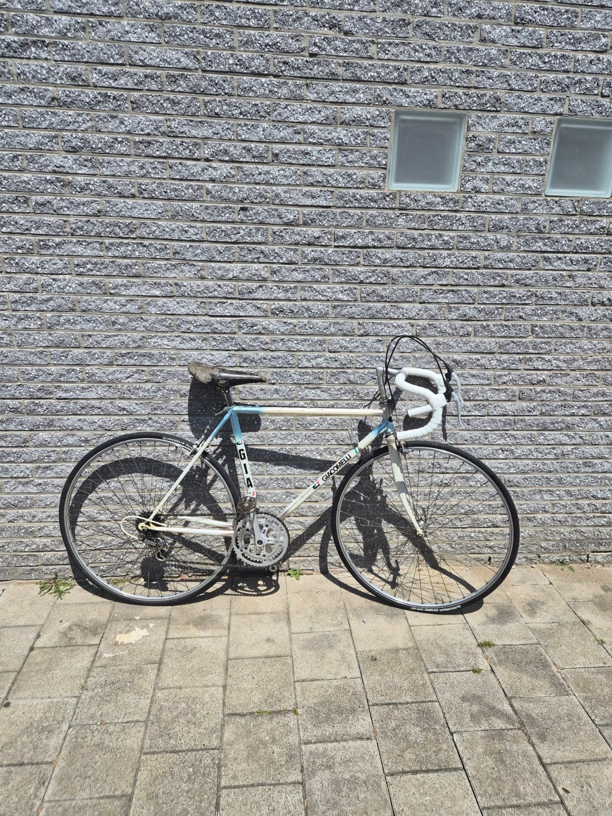 Giacomelli Retro racefiets , rijklaar , pareltje, Fietsen en Brommers, 28 inch, Gebruikt, 10 tot 15 versnellingen, Velgrem