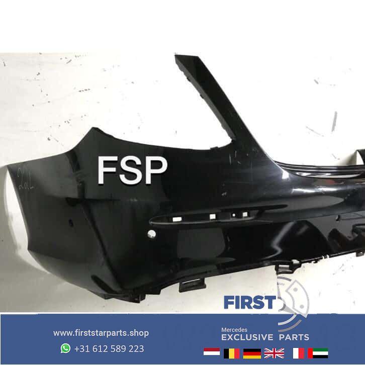 W213 AMG Achterbumper Mercedes E Klasse 2018 A2138850001 E63, Gebruikt, -, Ophalen of Verzenden, Achter