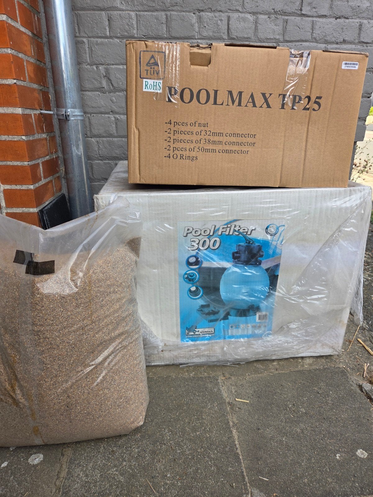 complete pompset voor het zwembad, Tuin en Terras, Zwembaden, Ophalen
