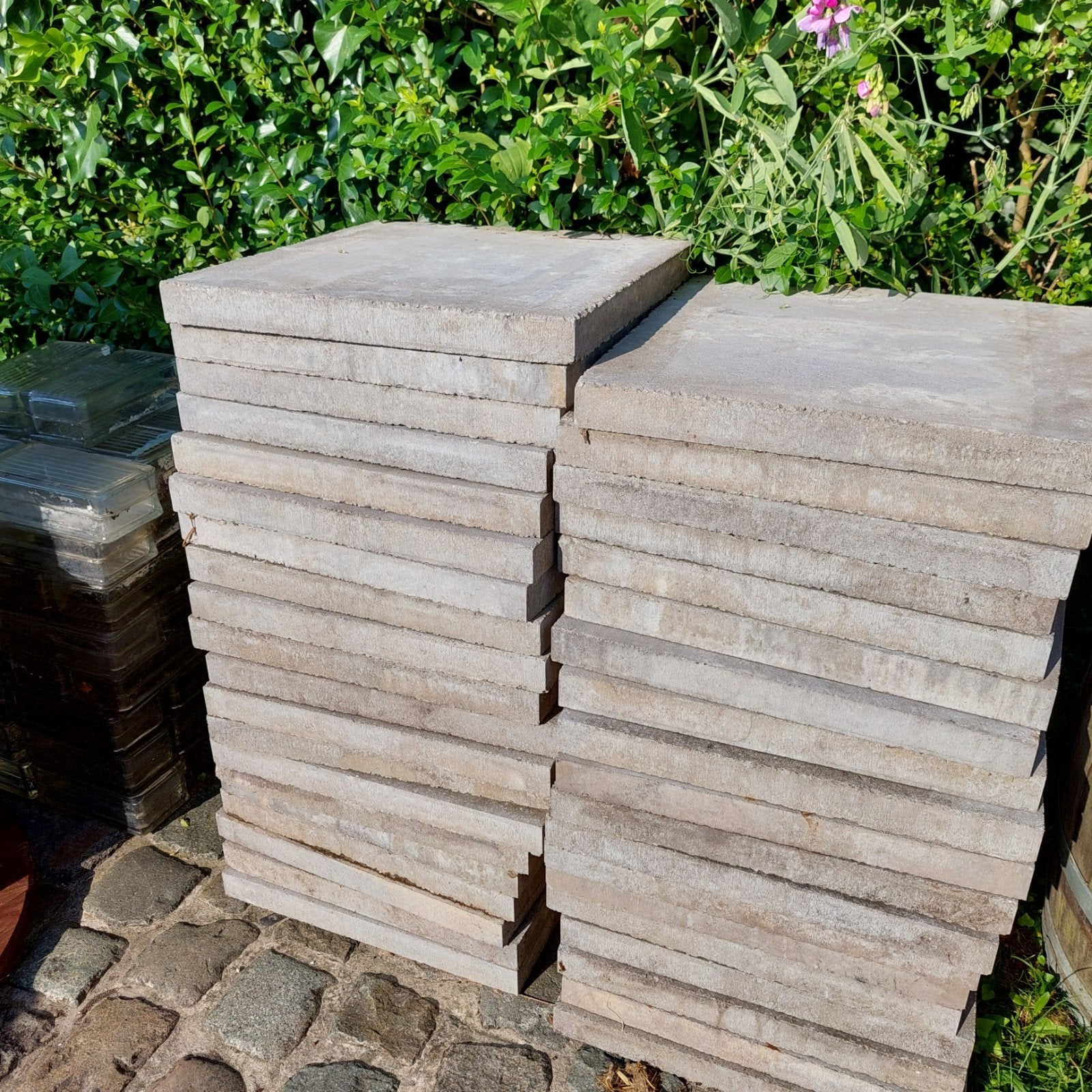 Carreaux de ciment, Enlèvement