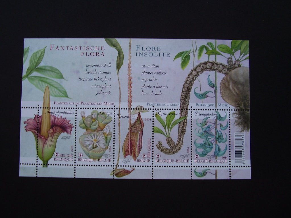 Blok 213 postfris - Fantastische flora, Enlèvement ou Envoi, Neuf