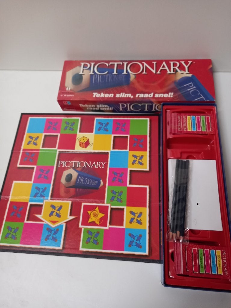 Pictionary en néerlandais, Enlèvement, Utilisé