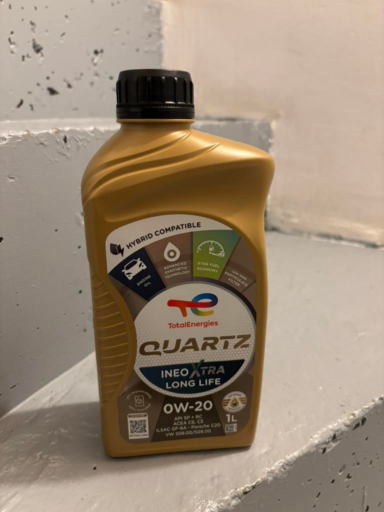 Total Olie OW-20 Long Life 1L Vb AUDI Q3 35TFSI, Ophalen