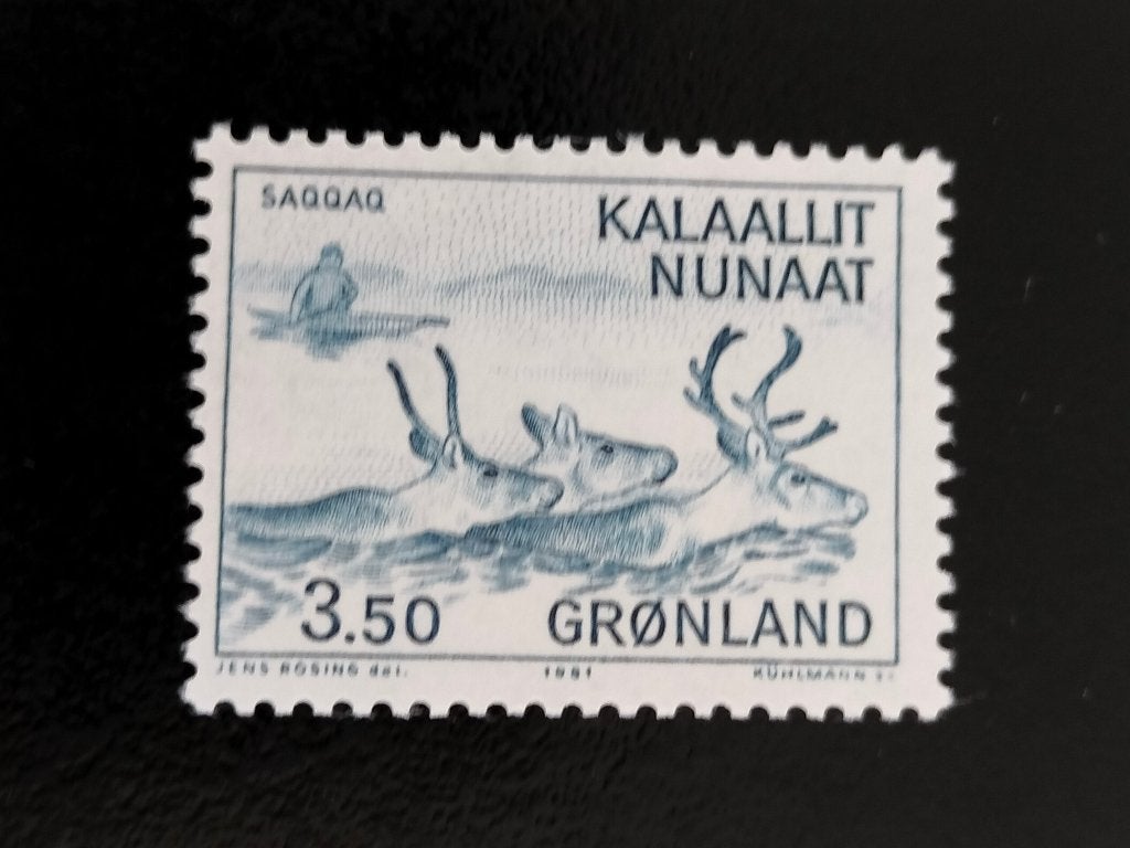 Groenland 1981 - ontdekking Eskimo cultuur, rendieren  **, Verzenden, Denemarken, Postfris