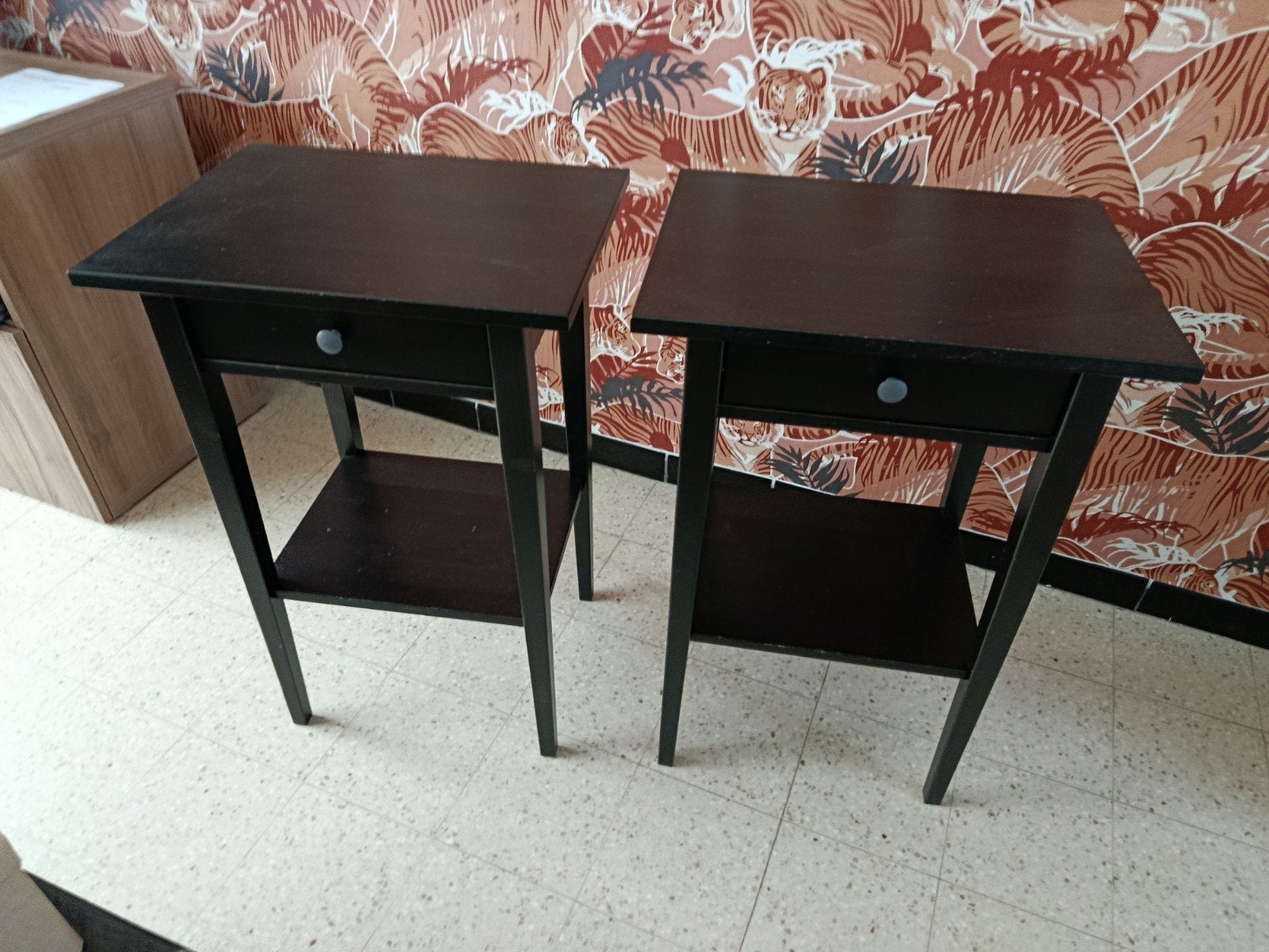 2 hemnes ikea nachtkastjes, Ophalen, Minder dan 45 cm, Zo goed als nieuw, 70 cm of meer