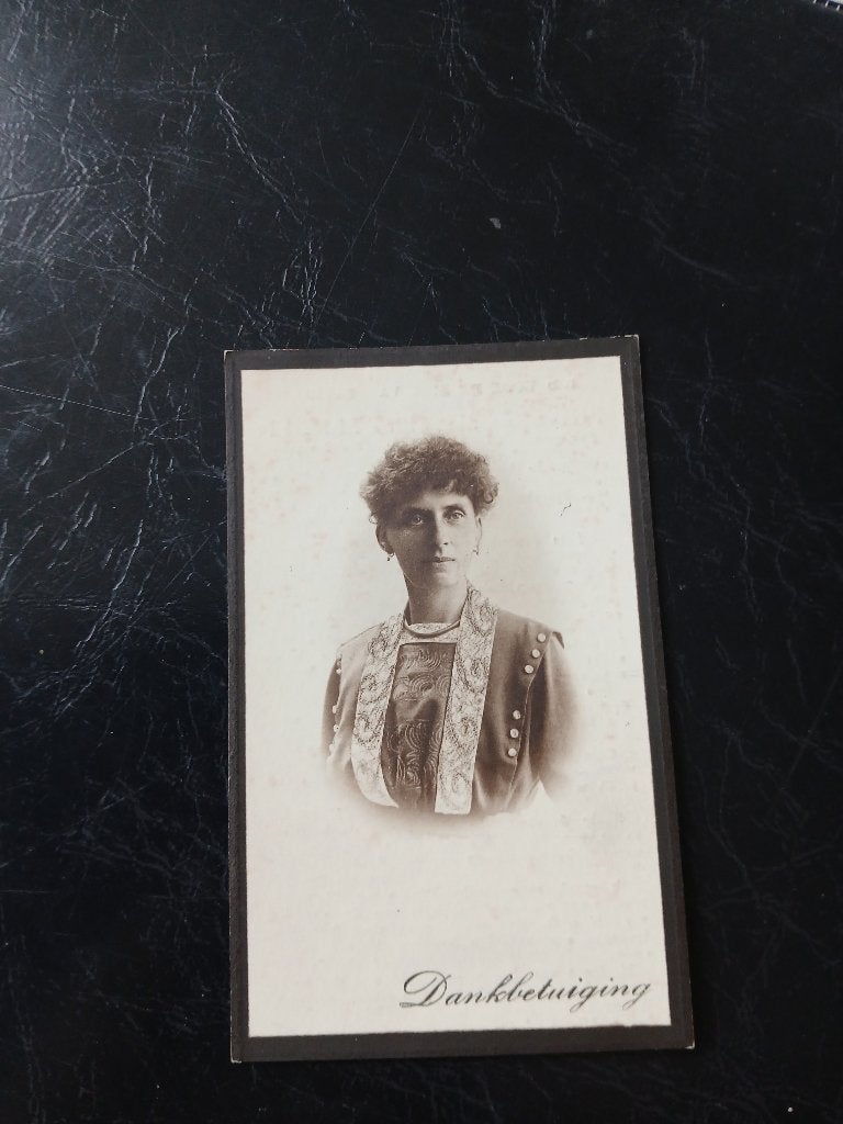 florentina senden overl 1926, Verzamelen, Verzenden, Bidprentje
