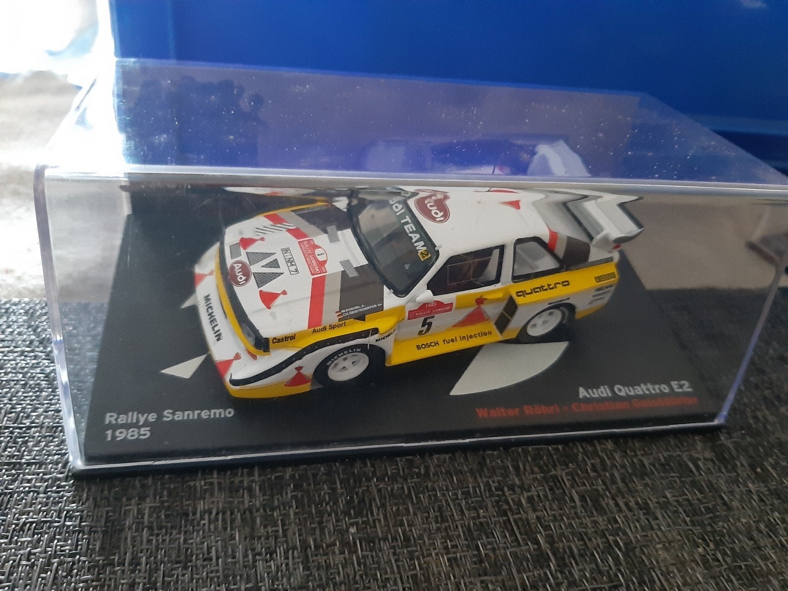 Voiture miniature 1.43 Audi quattro E2, Hobby & Loisirs créatifs, Enlèvement ou Envoi, Voiture