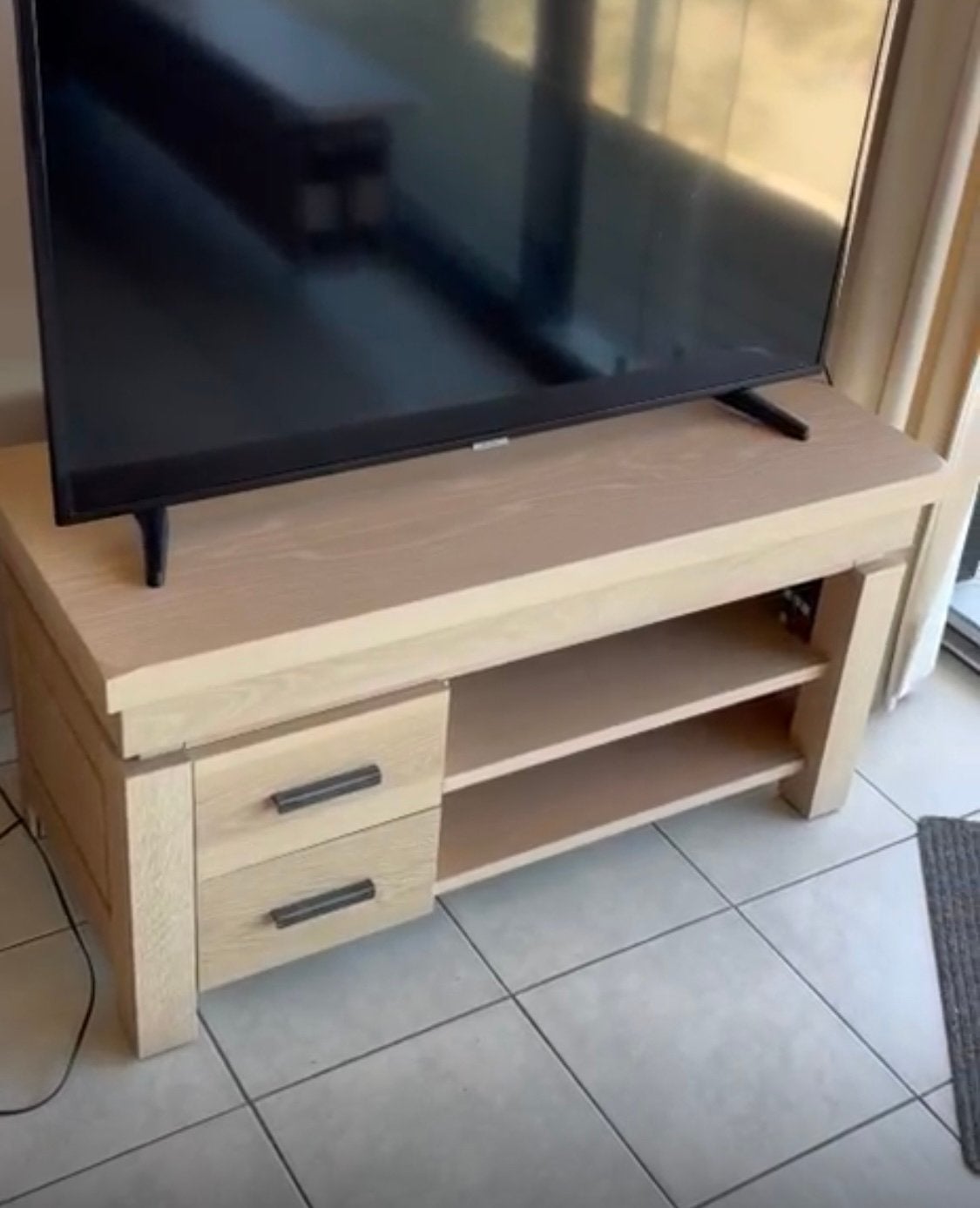 TV-meubel, Huis en Inrichting, Kasten |Televisiemeubels, Ophalen, Zo goed als nieuw