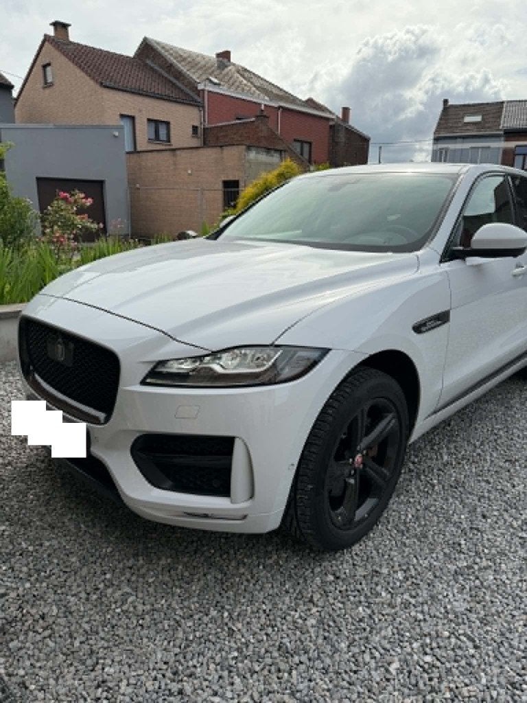 Jaguar f-pace R SPORT 05/2019 2.0 diesel 132kw 179cv euro6d, Auto's, Jaguar, Automaat, 4 cilinders, Wit, Leder