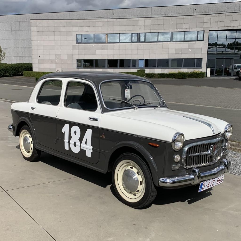 Fiat 1100 TV oldtimer 1956 Mille Miglia eligible, Autos, Achat, Boîte manuelle, 5 portes, 5 places
