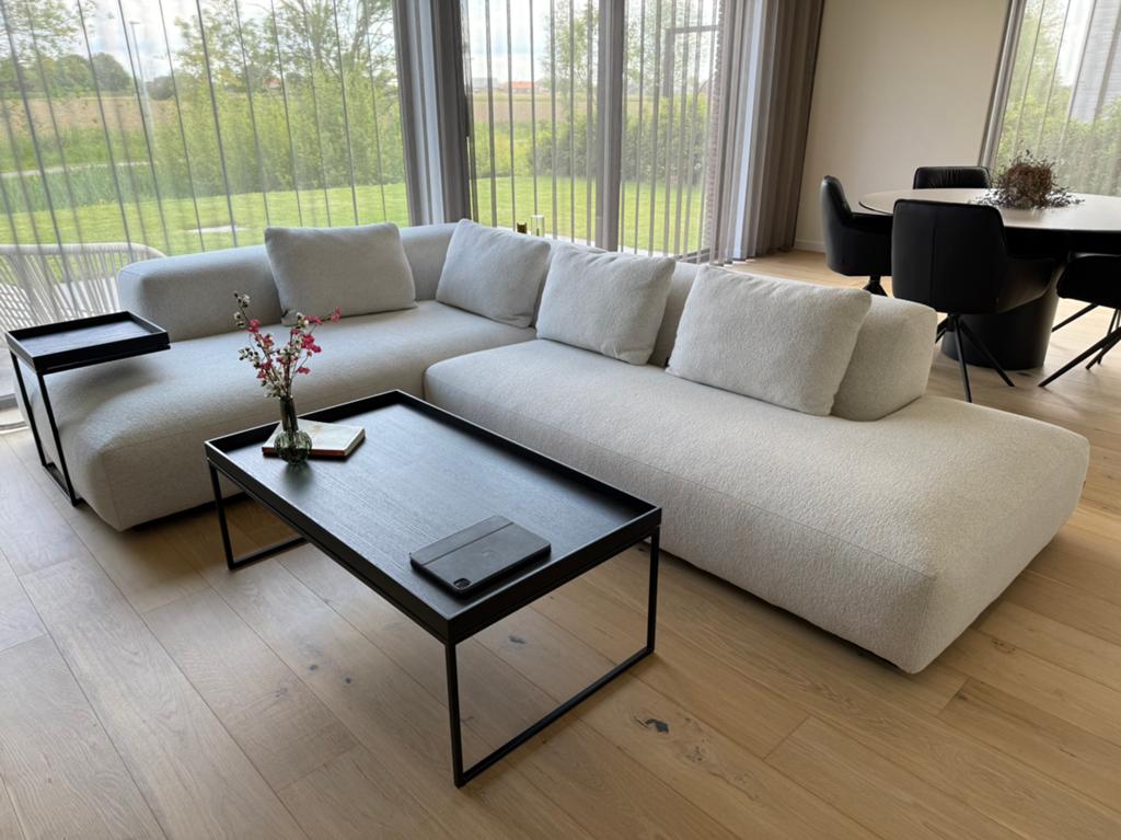 Zetel Koozo Robin, Huis en Inrichting, Zetels | Zetels, Zo goed als nieuw, Hoekbank, Vierpersoons of meer, 300 cm of meer, 100 tot 125 cm