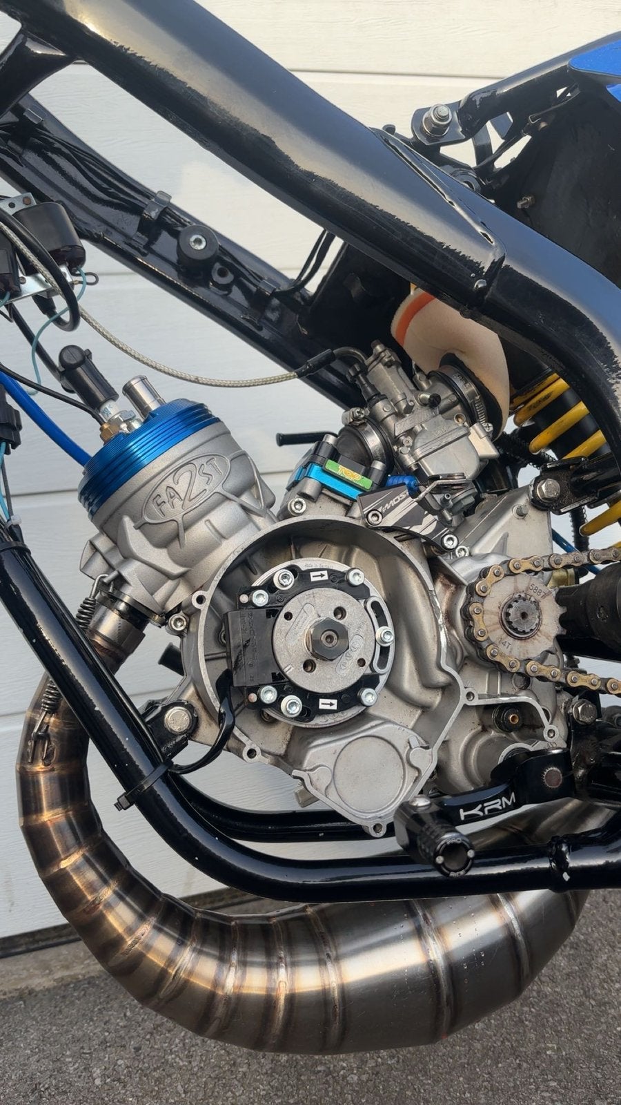 80cc 2 fast am6 blok., Ophalen, Blok