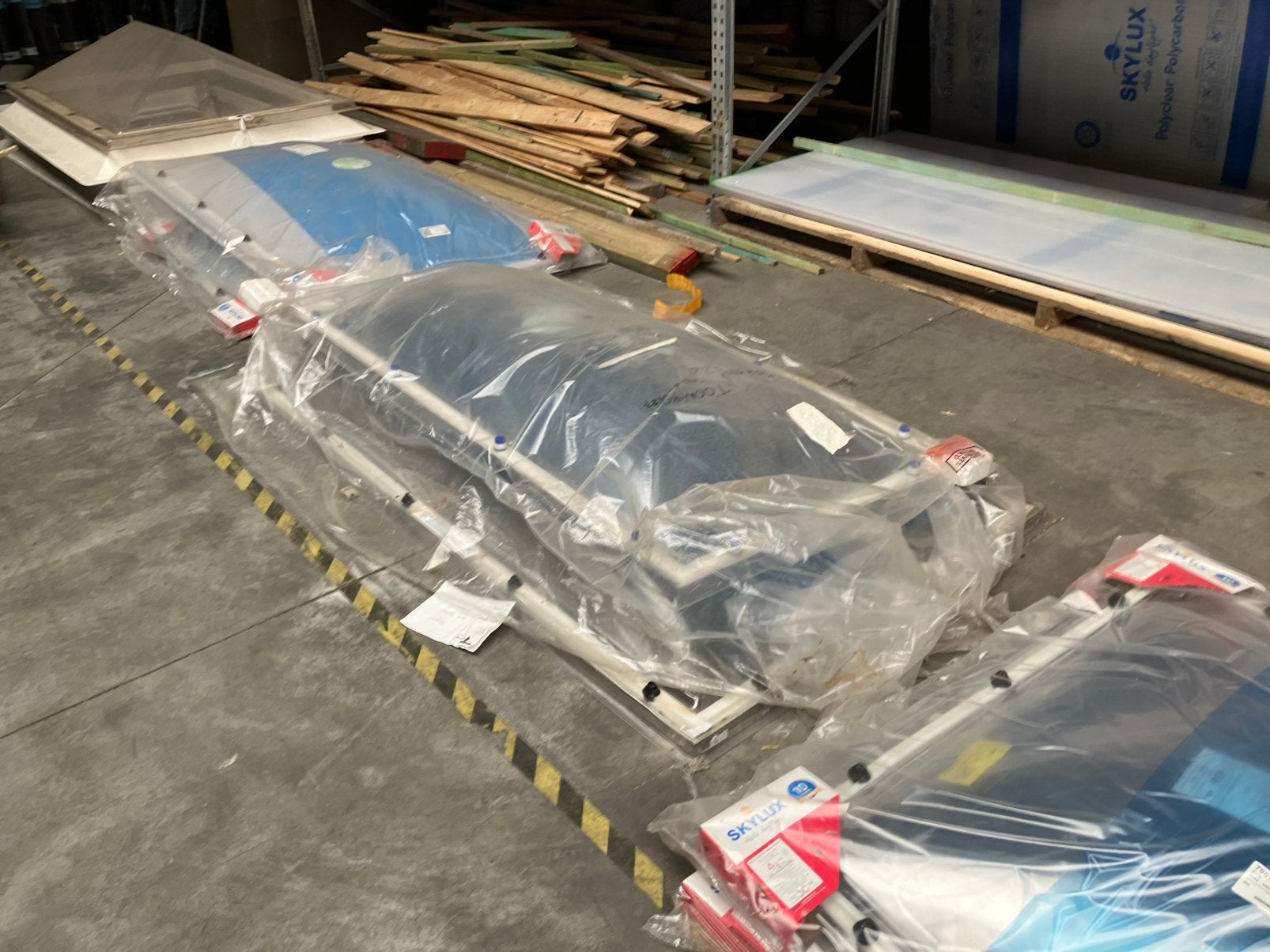 Skylux koepel 5w 70x100 nieuw, Ophalen of Verzenden, Zo goed als nieuw