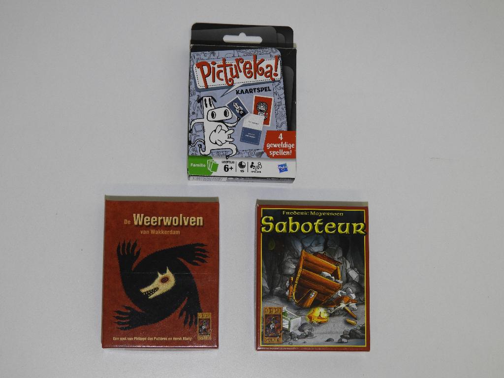 Gezelschaps Spelkaarten (Nieuw) 3 Stuks, Ophalen of Verzenden, Nieuw