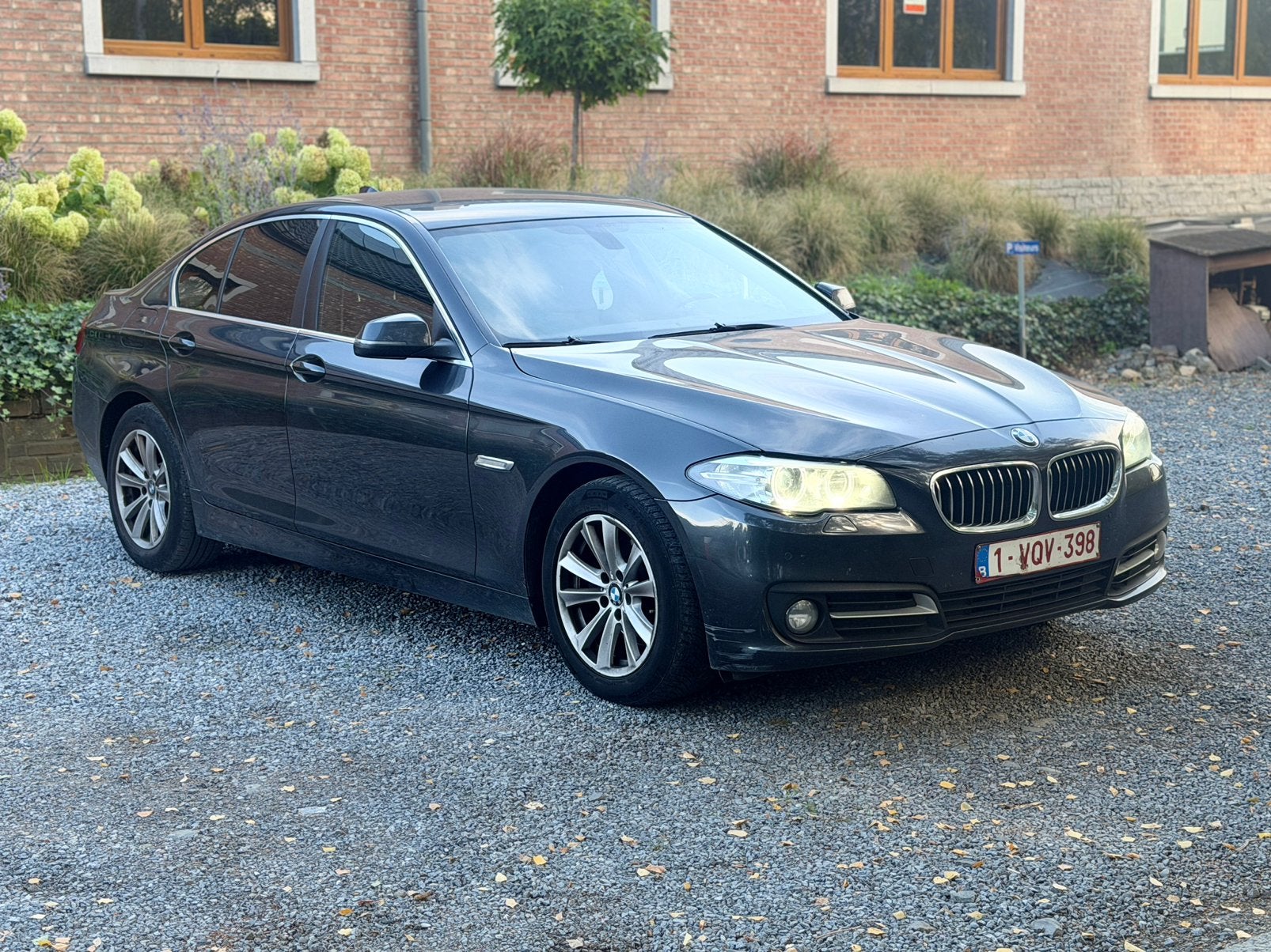 BMW 520, Auto's, Zwart, 5 deurs, Particulier, Te koop