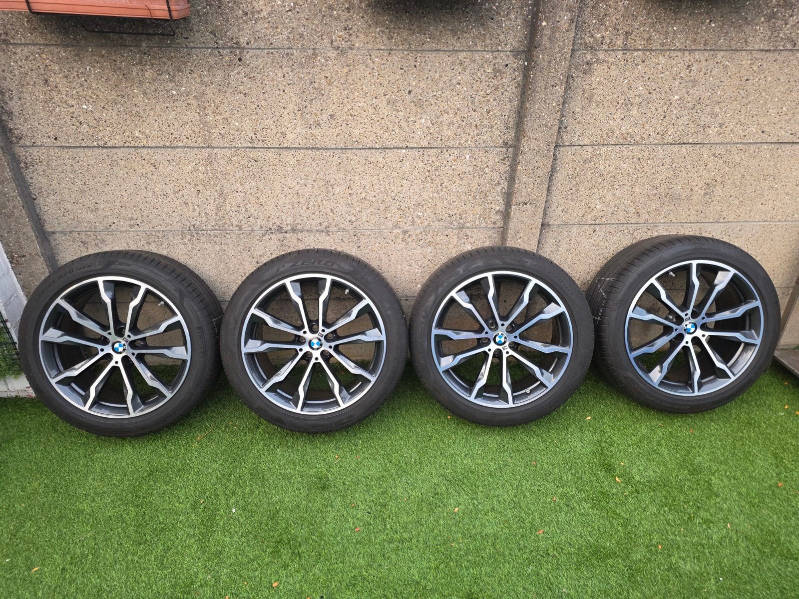 Originele 20" BMW X3 M Performance velgen met zomerbanden, Ophalen, 275 mm, Banden en Velgen, Nieuw