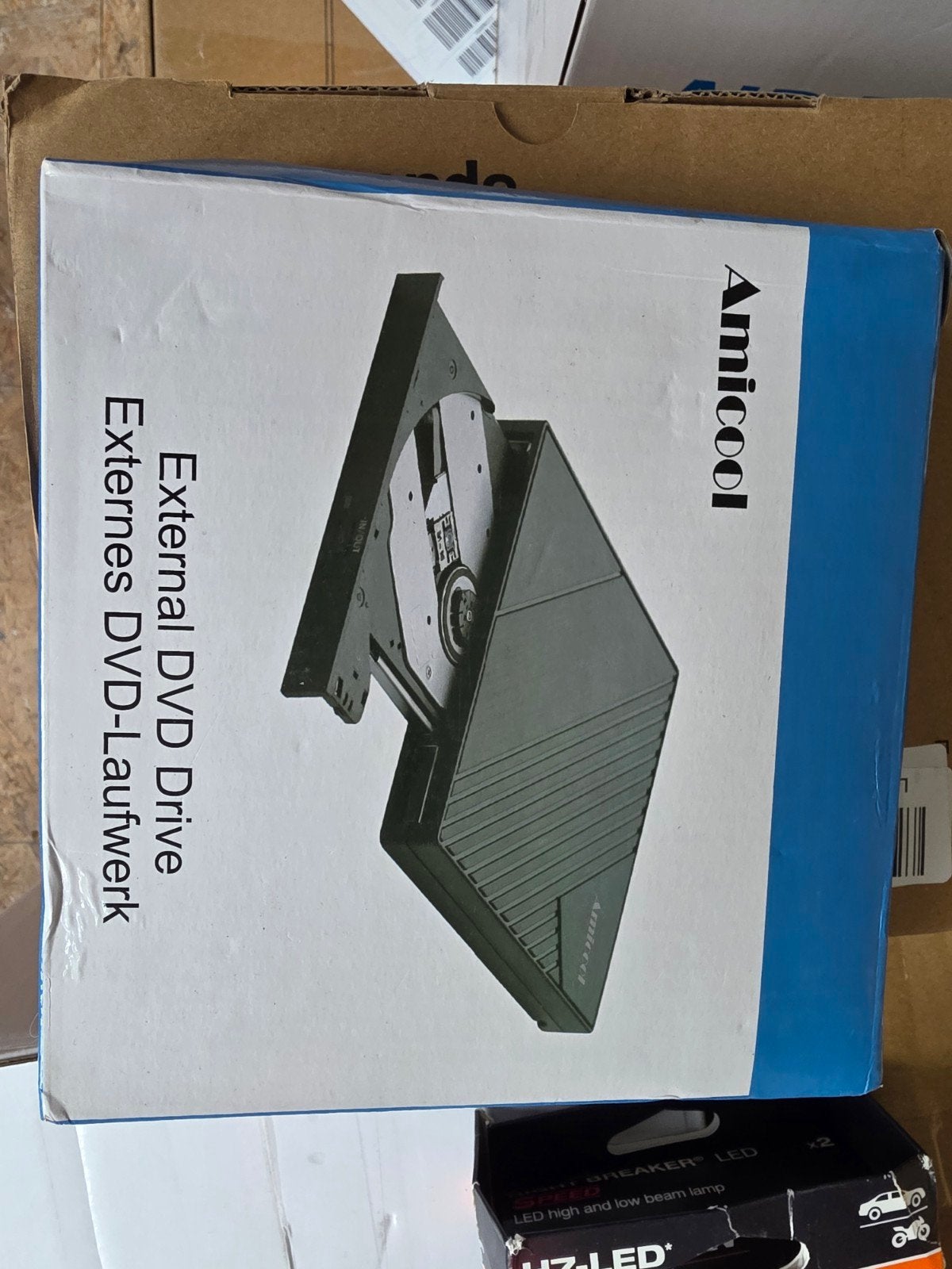 Externe CD/DVD-lezer en -brander, Ophalen of Verzenden, Nieuw