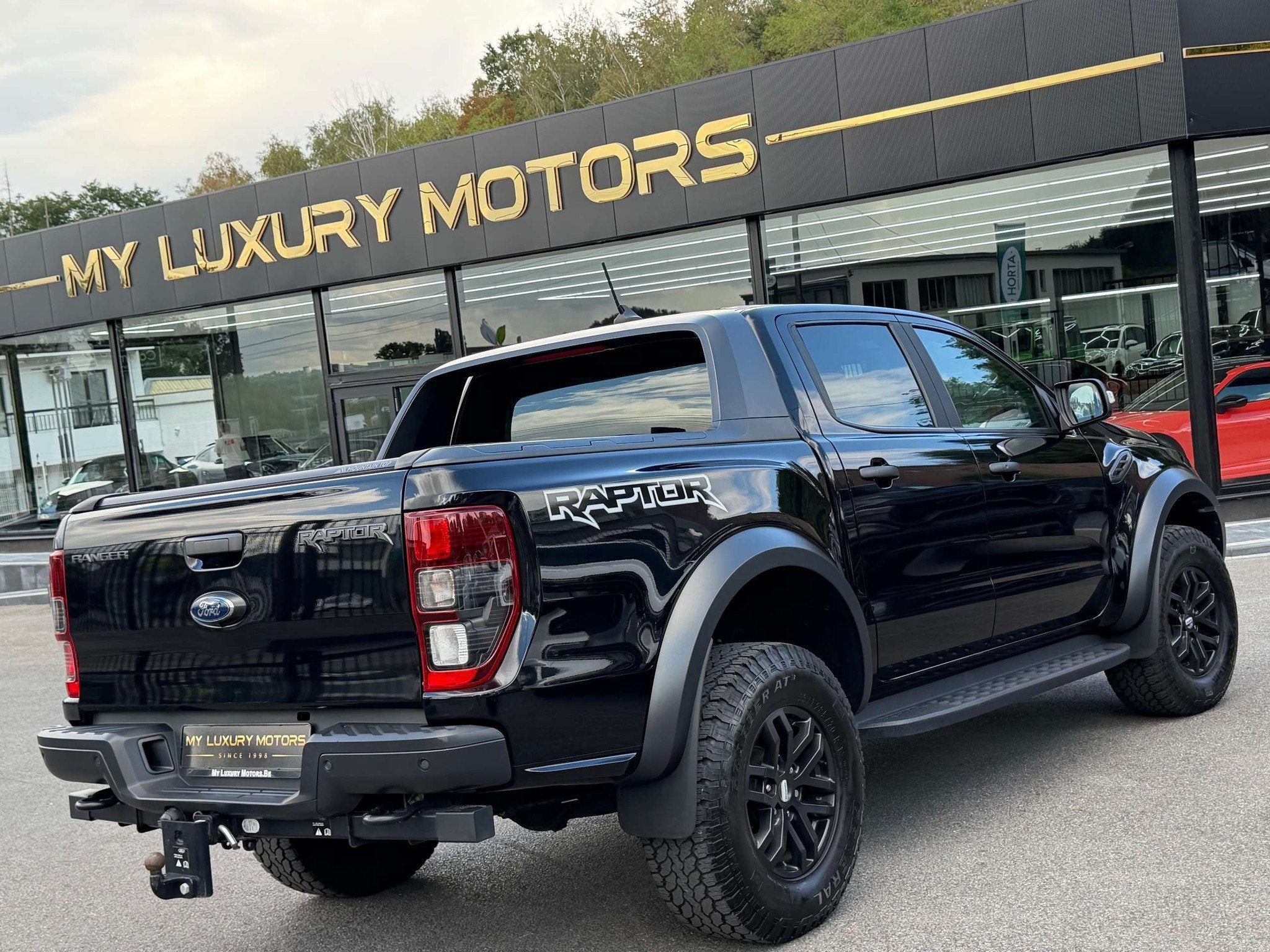Ford Ranger Raptor 2.0 Bi-Turbo 4WD PERFORMANCE | TVAC*BTWIN, Auto's, Automaat, 4 deurs, Gebruikt, Leder