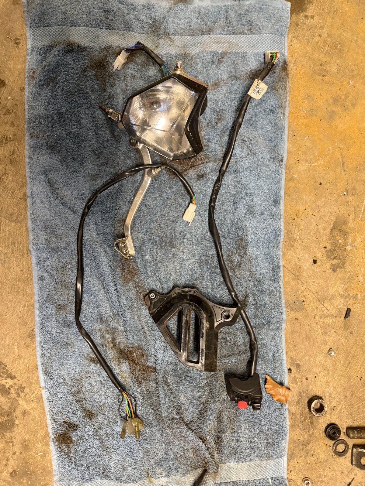 Sherco 50 2025 onderdelen, Motoren, Ophalen