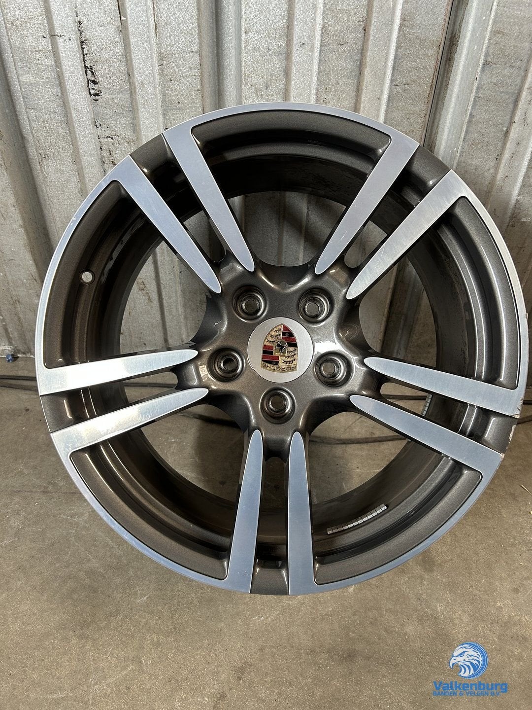 1 stuks originele Porsche Panamera Turbo 970 20 inch velg 5x, Véhicule de tourisme, -, Pneu(s), Utilisé