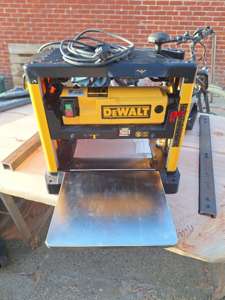 DeWalt DW733 Vandiktebank, Doe-het-zelf en Bouw, Schaafmachines, Ophalen, Zo goed als nieuw, Elektrisch