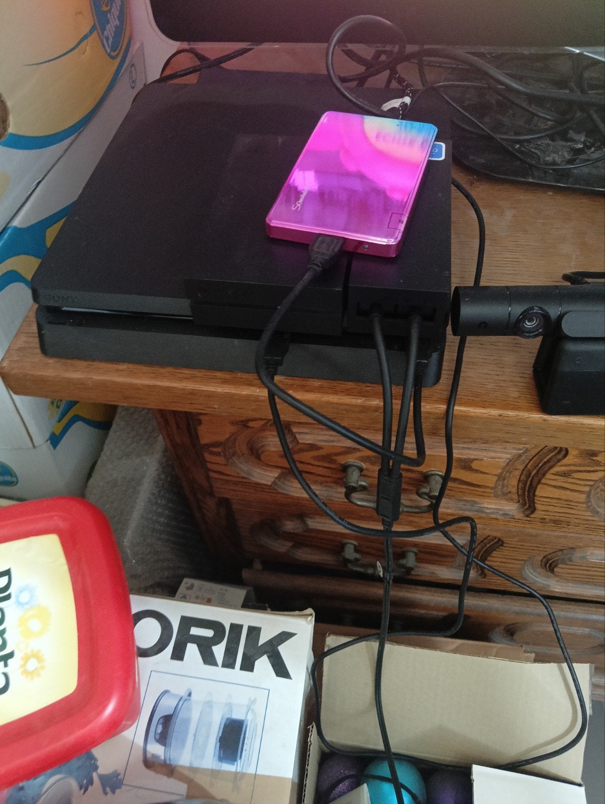 te koop of te ruil een nieuwe staat PS4 met vr bril en games, Enlèvement