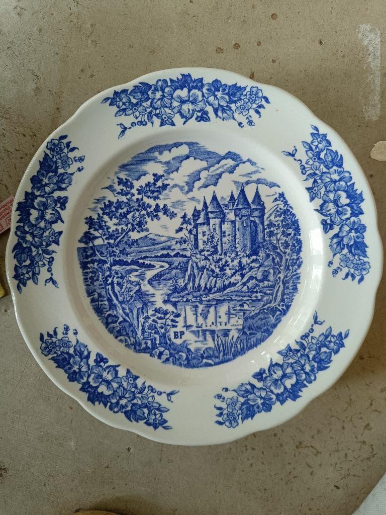 6 borden Delfts blauw, Ophalen