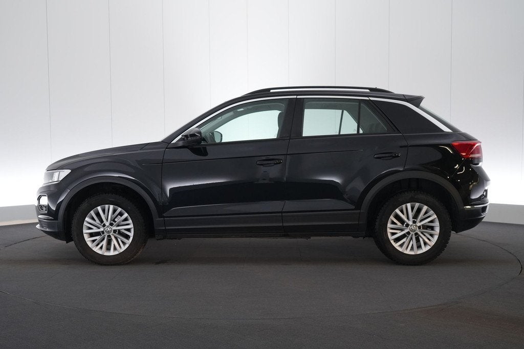 (1YDN626) VOLKSWAGEN T-ROC, Auto's, Stof, Zwart, Bedrijf, 5 zetels