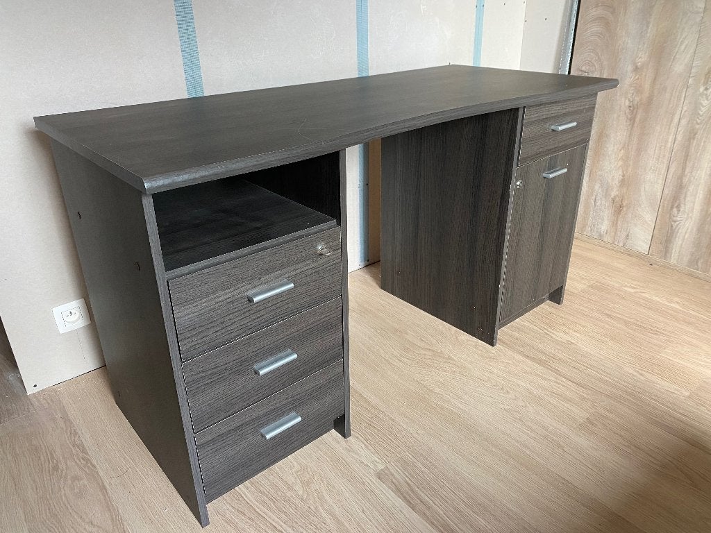 Bureau, Huis en Inrichting, Ophalen, Gebruikt, Bruin