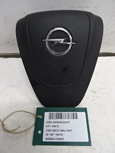 AIRBAG VOLANT Opel Meriva (01-2010/03-2017) (13300473), Utilisé, Opel